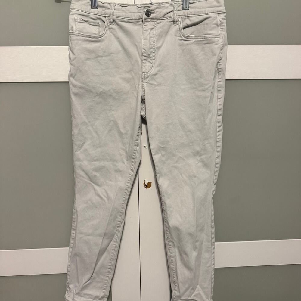 LOFT Modern Skinny Women’s Size 10 30 Light Gray Stretch Pants